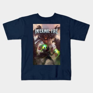 Infernal Fire: Legends of the Wild Weird West Kids T-Shirt